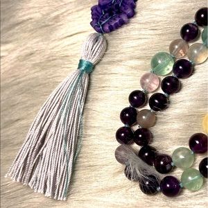 HANDMADE MALA NECKLACE 📿 Genuine Stones 💎 108qty